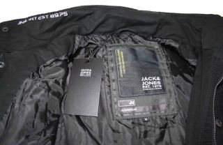 Jack & Jones Jacke OXYGEN Navy Grün / Schwarz S   XL