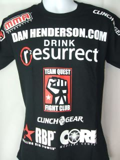 Dan Henderson UFC 75 Clinch Gear MMA T shirt NEW