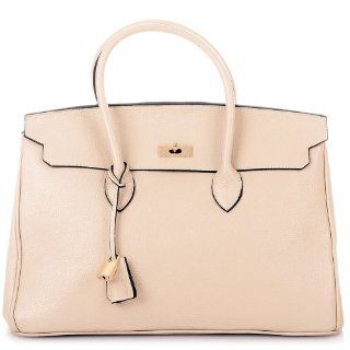 ROUVEN Elfenbein Beige & Gold GRACE 40 Bag Handtasche