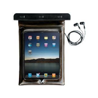 iPad / ebook Tasche Wasserdicht mit Ohrhörern Computer