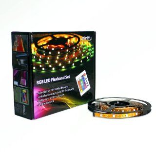 SET RGB LED STRIP Band Leiste 5 METER   INKL. Elektronik