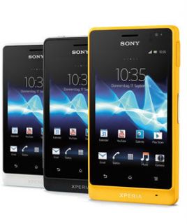 Sony Xperia go Smartphone (8,9 cm (3,5 Zoll) Touchscreen, 5 Megapixel