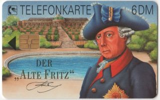 Telefonkarte  Göde   Der Alte Fritz    K 292 C 04.93 11000 DPR