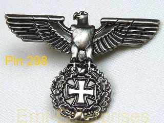 PIN Militaria Reichsadler Adler Deutschland aus Metall TOP 298