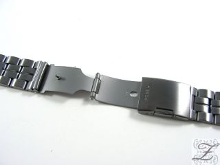 Original Fossil Uhrenarmbänder Edelstahl Titan Optik FS4251 Armband