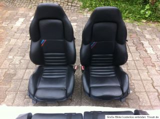 BMW E36 M3 Coupe Leder Sitze Ledersitze Sitzausstattung