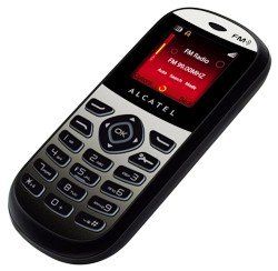 Alcatel OT 209 silber Handy ohne Branding Elektronik