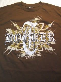 BOOKER T Same Playa Better Game TNA Brown T shirt