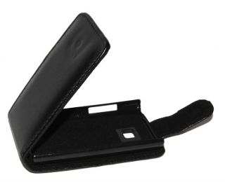 Handy Tasche Case Flip für LG E400 Optimus L3 / Handytasche