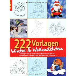 222 Vorlagen Winter & Weihnachten Bücher
