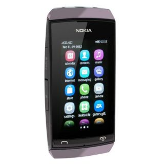 Nokia Asha 305 grau Dual SIM Handy ohne Vertrag Touchscreen 2MP Kamera