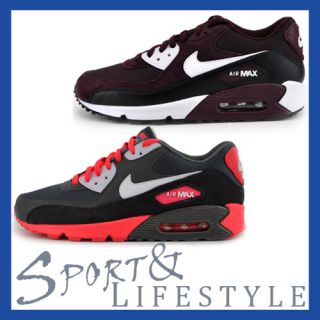 Nike Air Max 90 schwarz grau rot / dunkelrot weiß Diverse Größen
