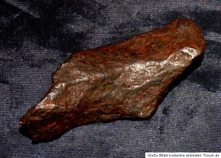 Wunderschöner Meteorit Canyon Diablo, Heilstein, 59x22x14mm 49g