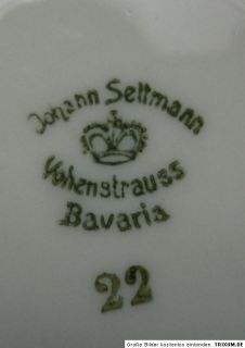 Sammelgedeck Sammeltasse Johann Seltmann Vohenstrauß