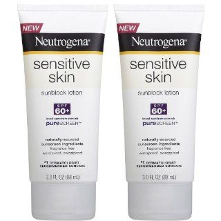 Neutrogena Sensitive Skin Sunscreen Lotion, SPF 60, 89 ml