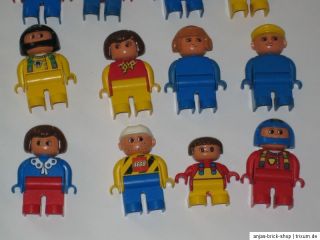 LEGO DUPLO 30 FIGUREN MÄNNCHEN ZOO HAUS BAUERNHOF EISENBAHN FAMILIE