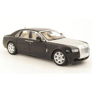 Rolls Royce Ghost (H22), schwarz/silber, Modellauto, Fertigmodell