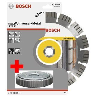Bosch Diamanttrennscheibe 230 mm Universal+Metal inklusive SDS Clic