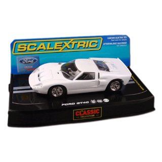 Scalextric C2473 Ford GT40 MKII Plain White Spielzeug