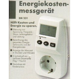 Energiekostenmessgerät EM 231, Hilft Kosten und Energie zu sparen
