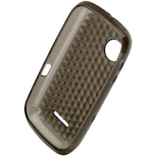 Transparent black Silikon Case f Motorola Fire XT316 Tasche transp
