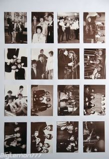 The Beatles Black & White Set of 16 Postcard