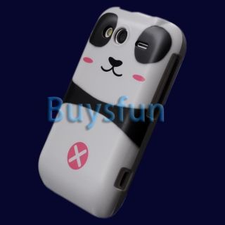 New Stylish Cute Panda Hard Case Cover Skin For HTC Wildfire S G13
