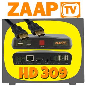 ZaapTV HD 309 IPTV Receiver Arabic Turkish Greek Channels Zaap TV+Wi