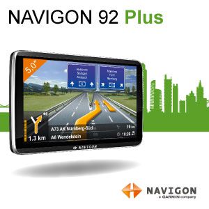 Navigon 92 Plus Navigationssystem (12,7 cm (5 Zoll) kapazitives
