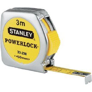 STANLEY 0 33 236 Taschenrollbandmaß Länge 2m Breite 12,7mm Powerlock