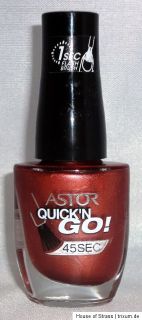 ASTOR Nagellack *** Quickn Go 45 sec. *** Farbwahl *** Neu