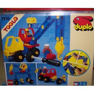 LEGO Duplo Toolo 2930 Kran Bagger von 1992 Spielzeug
