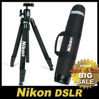Nikon DSLR SLR Camera Tripod 65+ Ball Head + Bag ★Worldwide