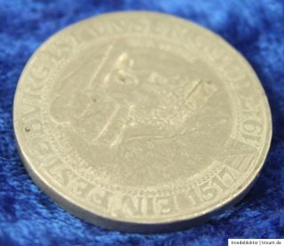 Kopie Copy Münze drei Mark 1917 Sachsen Friedrich der Weise