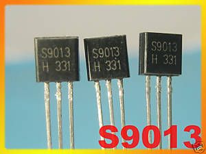30 x Transistor S9013 SS9013 NPN, TO 92 Package H331