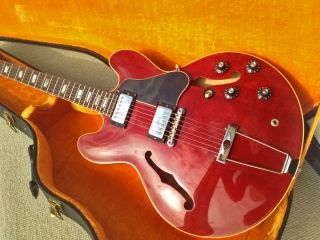 1968 Gibson ES335, Cherry, fantastischer Zustand DEMO VIDEO