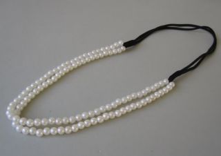 Perlen Haarband Vintage Romantik pearl head band