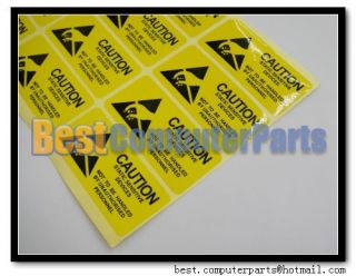 200 CAUTION Sticker Adhesive Label ESD Static Sensitive
