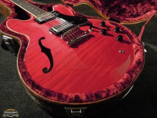 FGN Masterfield ES 336 Hollowbody Cherry Red E Gitarre Electric Guitar