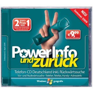 PowerInfo und Zurück Sommer 2009 TVG Telefon  u. Verzeichnisverlag