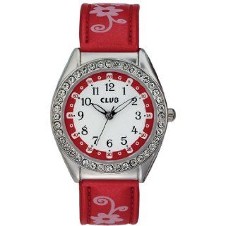 Club Mädchen Armbanduhr, Jugenduhr Rot Analog A65141S2A