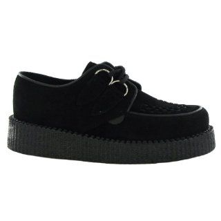 Underground Creepers Wulfurn Black Suede Womens Shoes