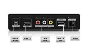 Alumovie HD Media Player (HDMI, Full HD 1080p, H.264, MKV, USB 2.0