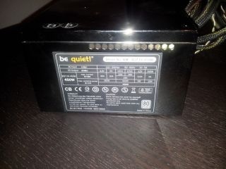 be quiet Straight Power BQT E6 450W PC Netzteil ATX 2.2 450 Watt