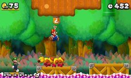 Brüderlich geteilt Mario und Luigi im Mehrspieler Modus zusammen in