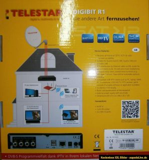 Telestar Digibit R1 Sat IP Netzwerk Transmitter (SD/HD, WLAN, ) NEU