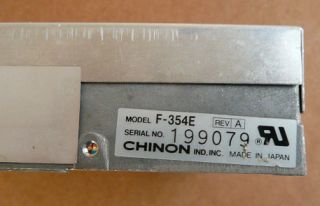 Amiga Diskdrive Chinon F 354E Disketten Laufwerk A500