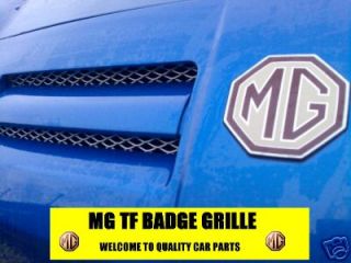 CHROME MG TF MGTF FRONT BADGE GRILLE RADATIOR GRILLE