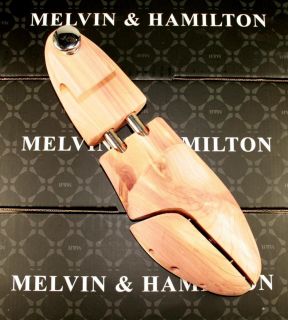 Paar Schuhspanner MELVIN & HAMILTON aus Zedernholz *NEW*