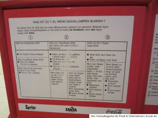 Coca Cola Getränkeautomat, Siemens GA 3000, Minipom, gebraucht, Abh